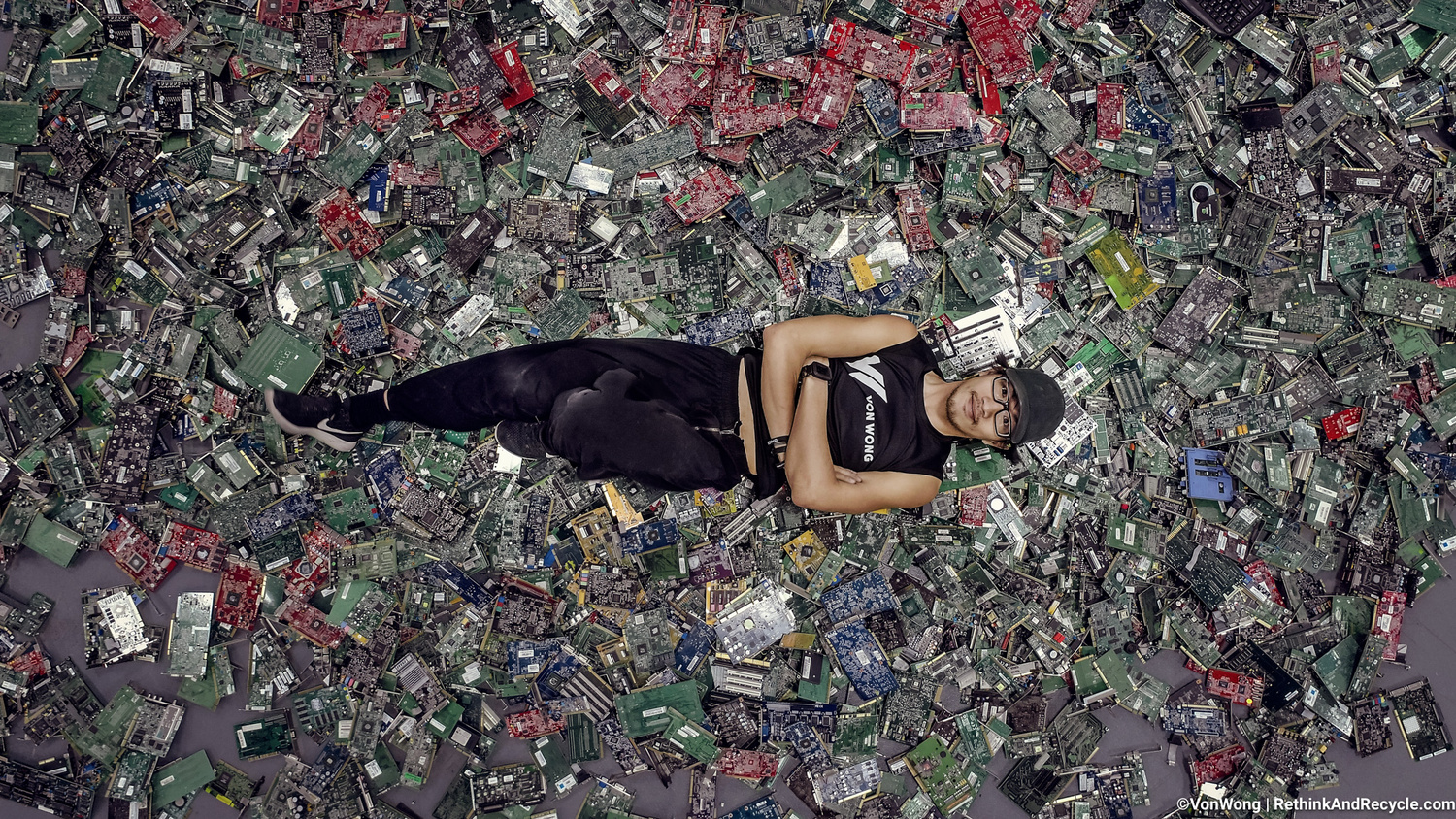 Making art from e-waste