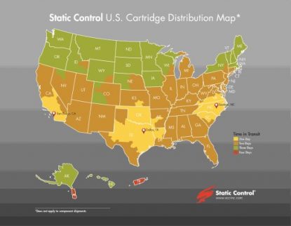 Static Control opens Texan distribution centre