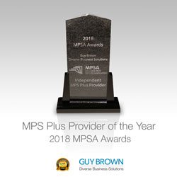 Guy Brown wins MPS provider award