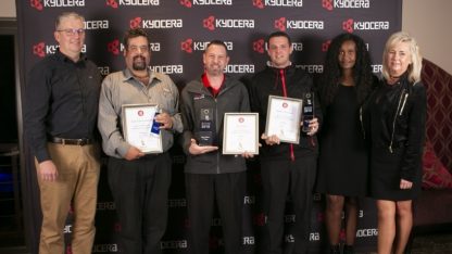 Kyocera SA honours top technicians