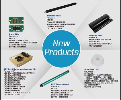 New products from CET