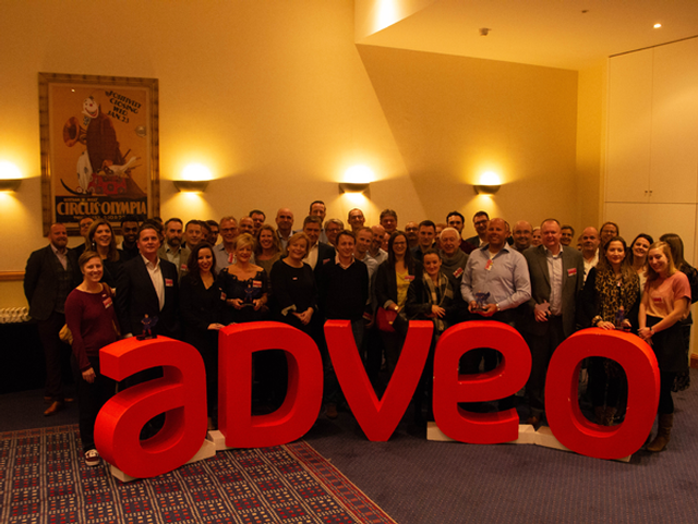 Positivity returns at Adveo get-together