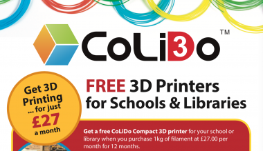 CoLiDo offers schools free 3D printer