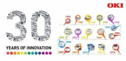 OKI celebrates 30 years of innovation