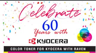 Raven celebrates Kyocera anniversary with product promotion