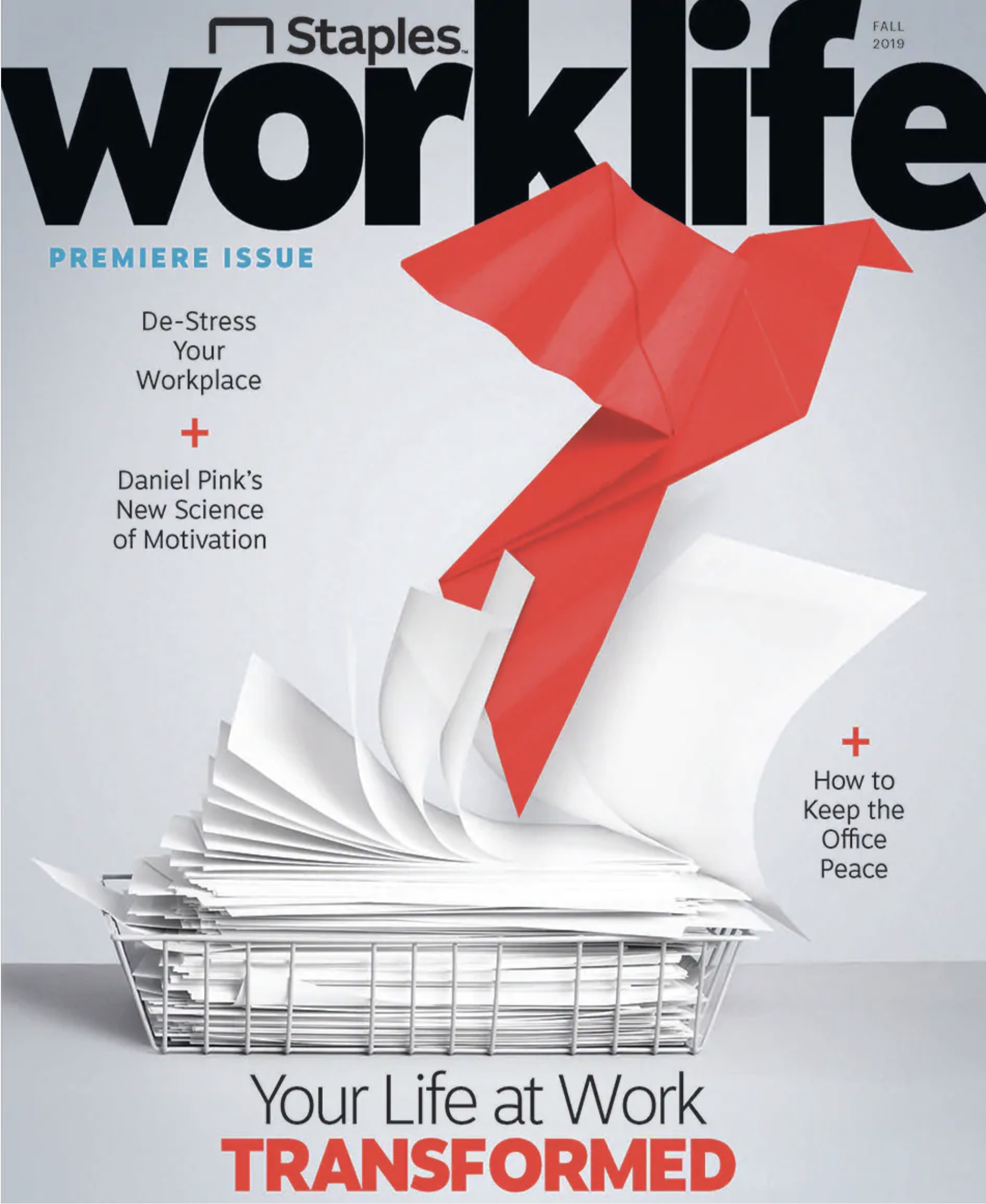 Staples launches quarterly magazine