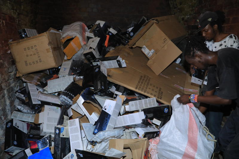 Counterfeit goods destroyed in Mombasa