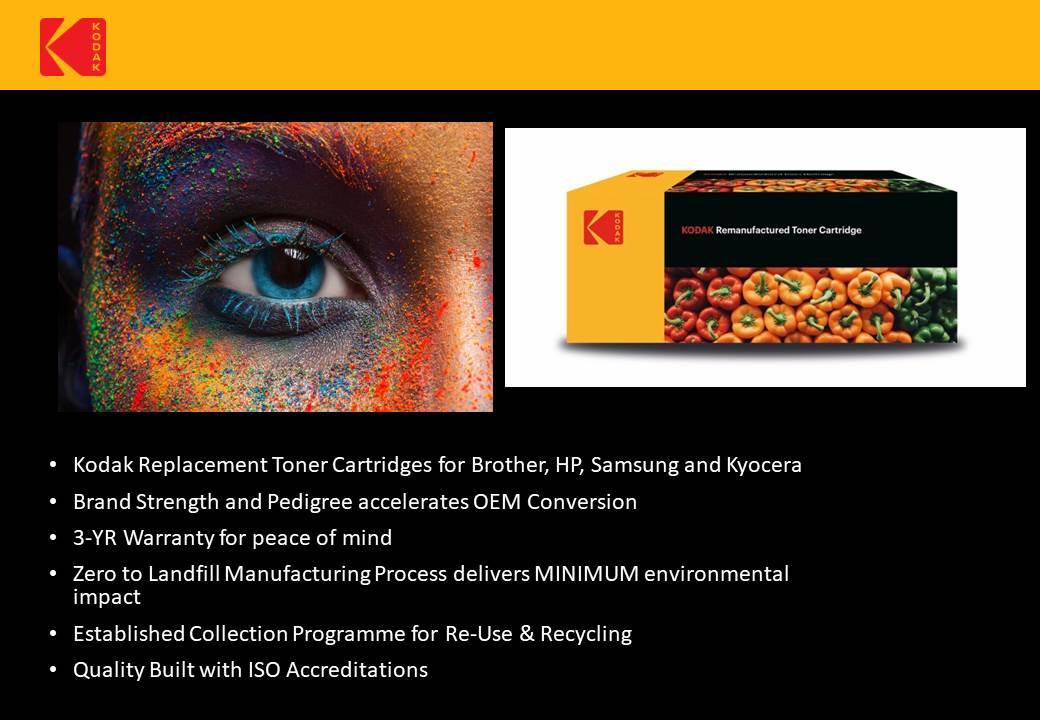 IOP launches Kodak branded cartridges in the UK