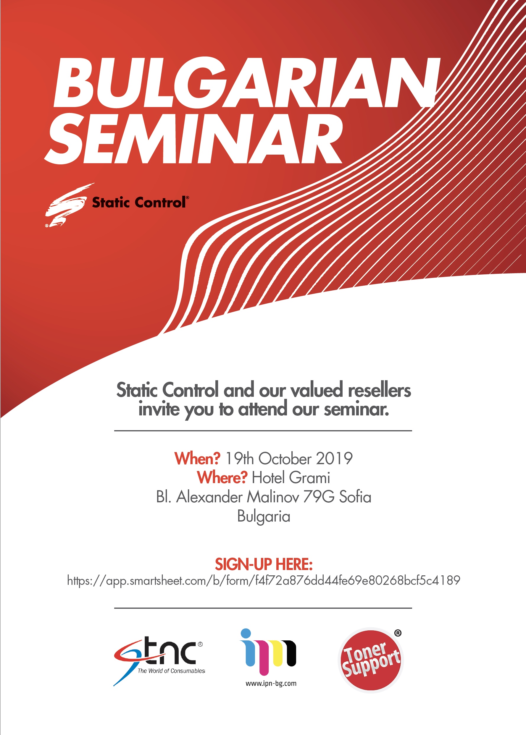 Static Control invites to Bulgarian Seminar