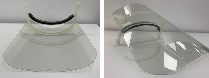 Ricoh 3D provides face shield solution