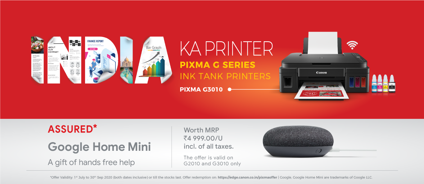 Canon India announces new “India Ka Printer” campaign