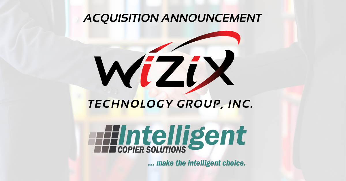 WiZiX acquires Intelligent Copier Solutions