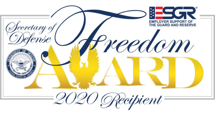 Lexmark honoured with Freedom Award