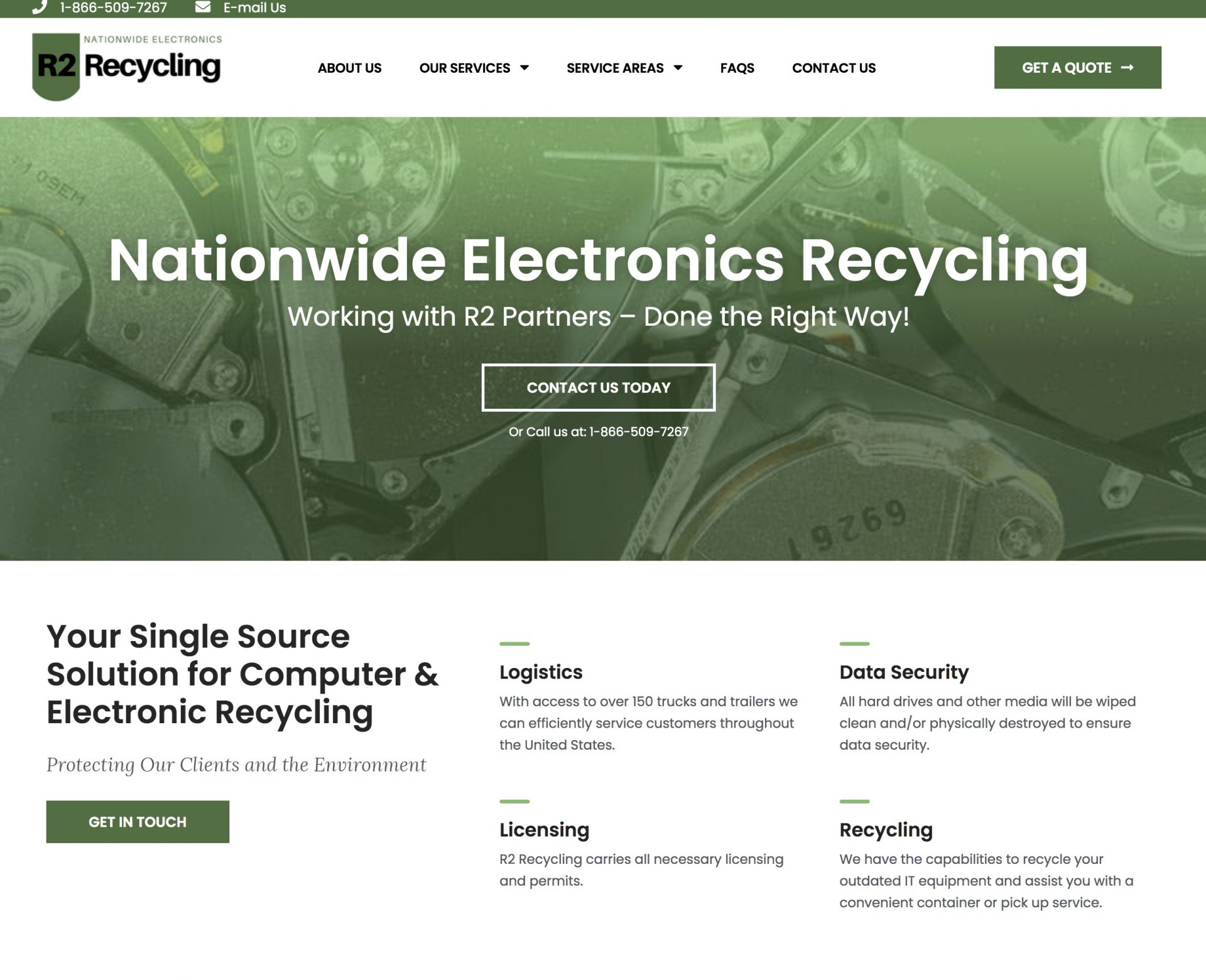 R2 Recycling launches new website