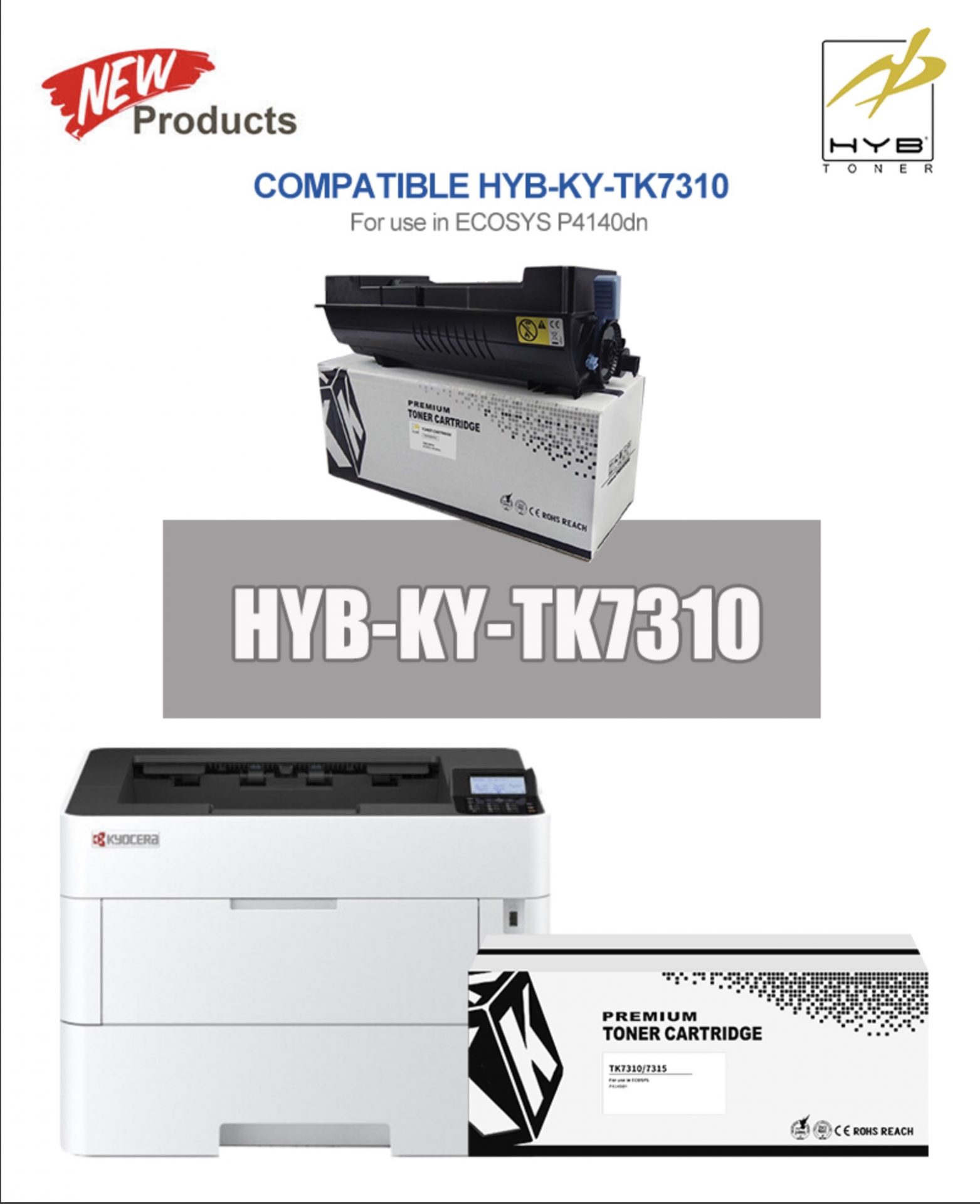 New toner cartridge solutions from HYB