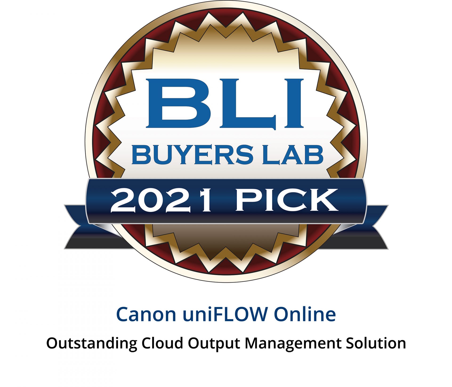 Canon receives two BLI 2021 awards