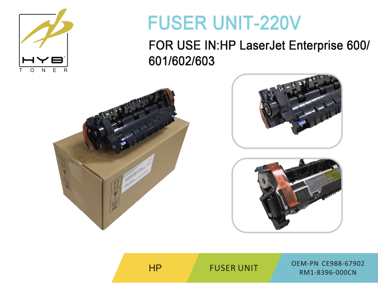 HYB announces new fuser units