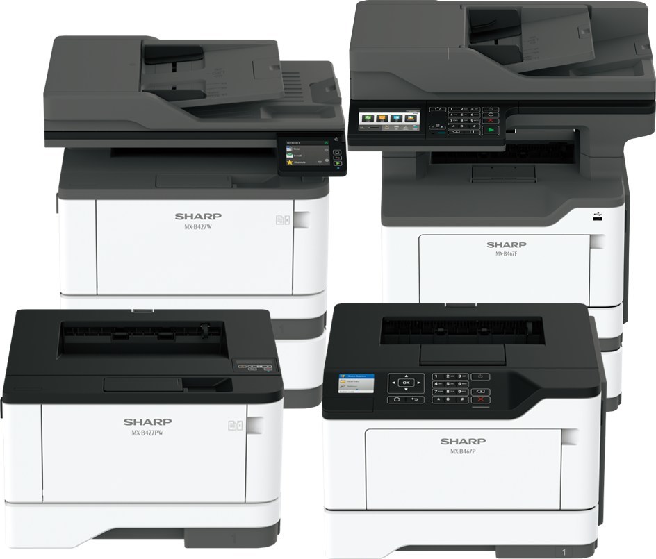 Sharp expands MFP line with four new desktop models