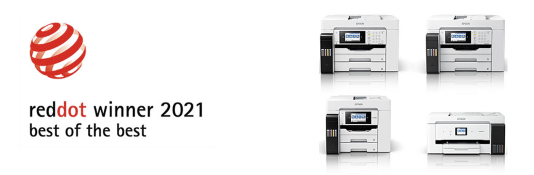 Epson EcoTank printers win Red Dot Awards