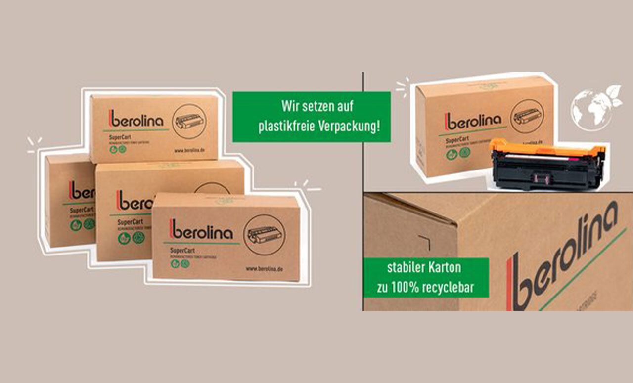 berolina’s SuperCarts go plastic free