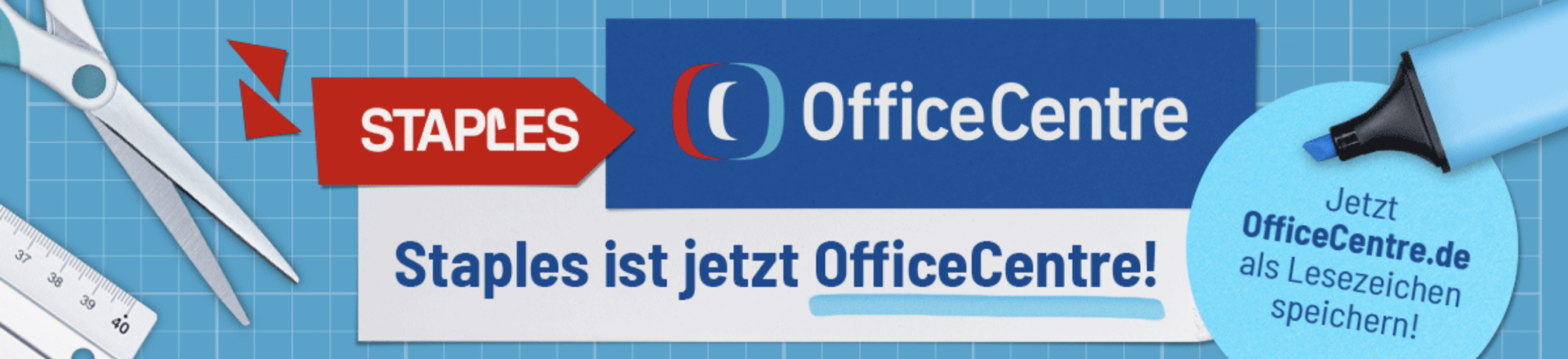 Staples Germany rebranded as OfficeCentre