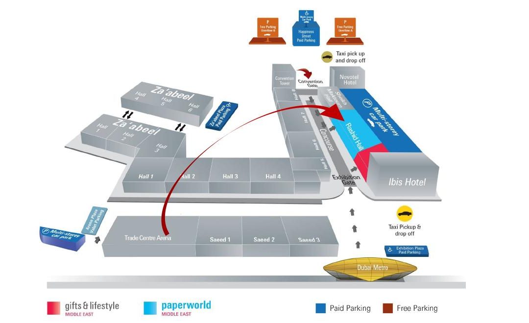 Paperworld Middle East: New hall venue