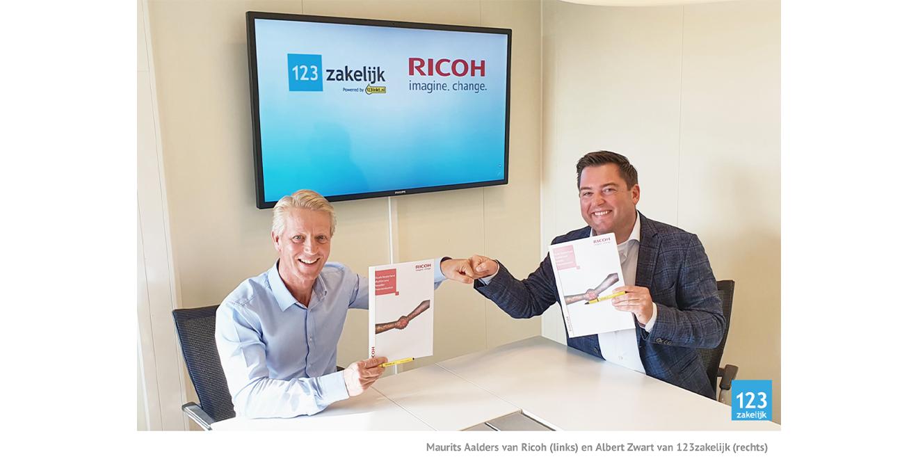 123business and Ricoh sign partnership agreement