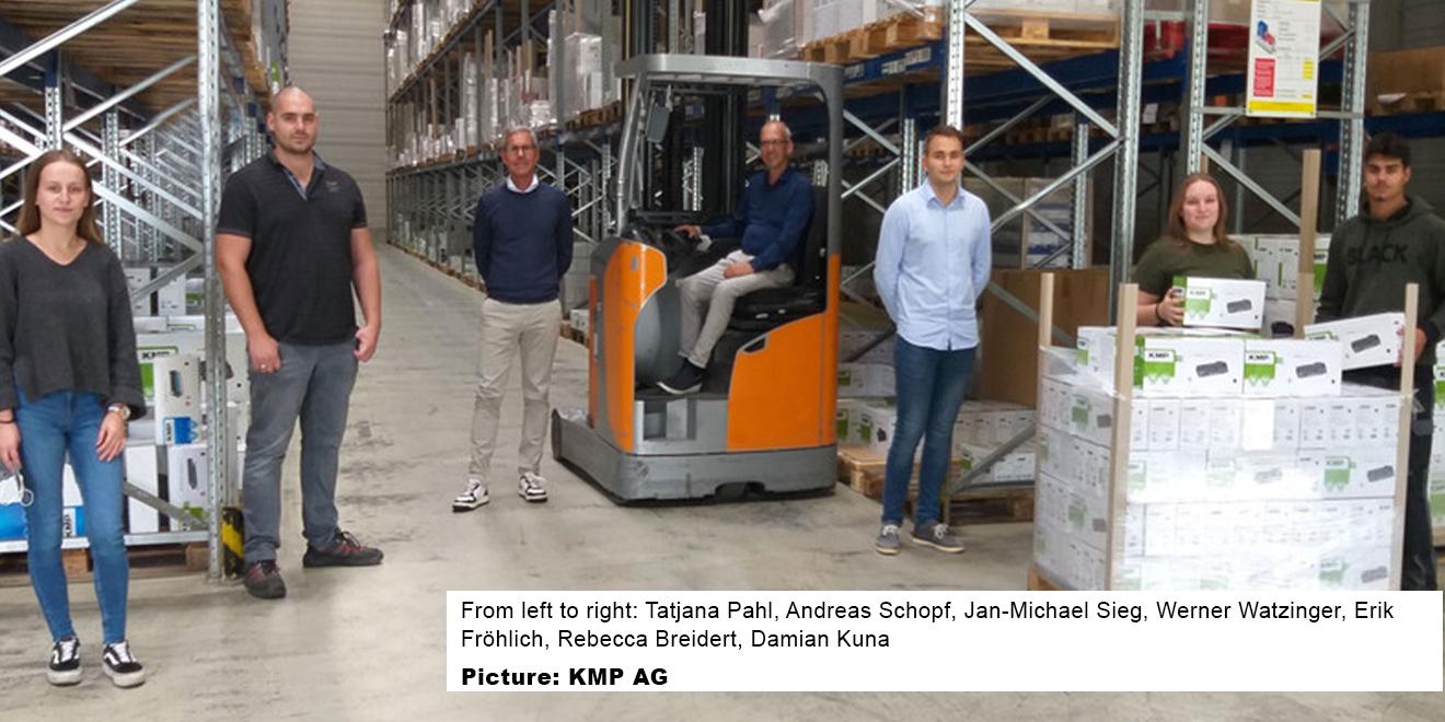 KMP welcomes new apprentices