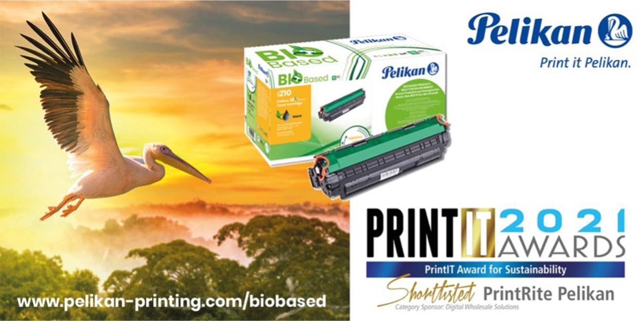 Pelikan branded Bio Based cartridges shortlisted in the PrintIT Awards