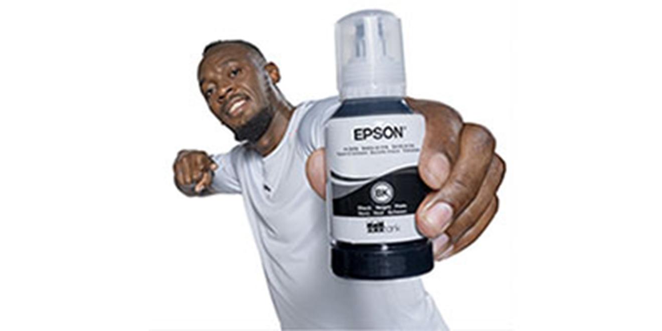 Epson and Usain Bolt sign EMEAR partnership