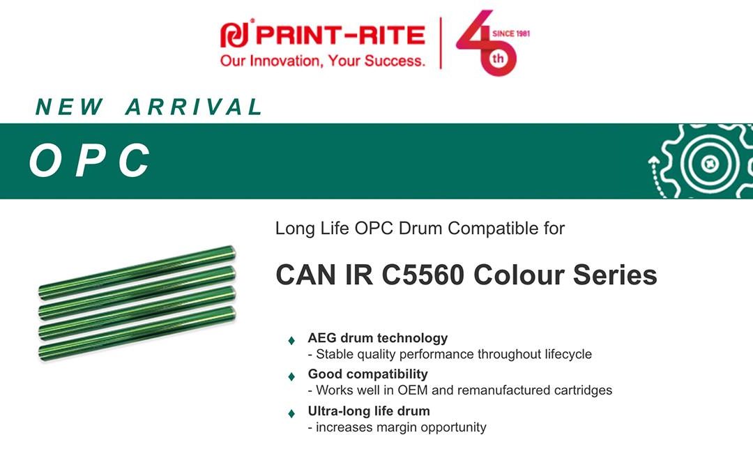 Print-Rite introduces new long life OPC drum