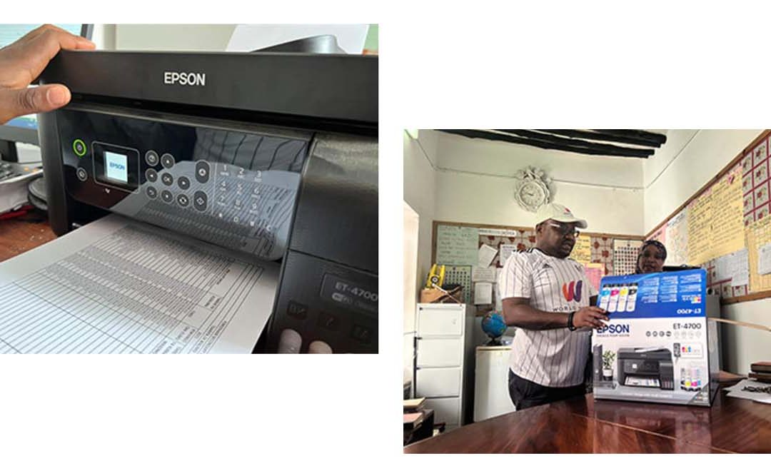 Epson donates to schools in Africa