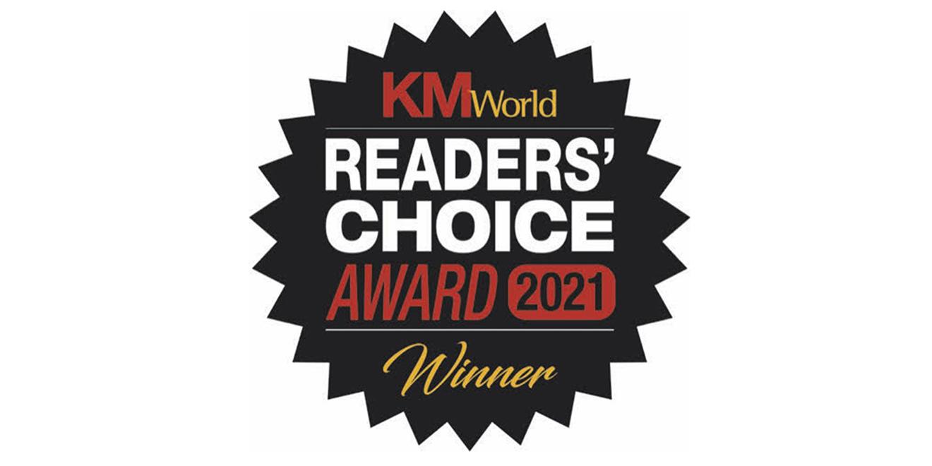 Kofax wins KMWorld Readers’ Choice Award