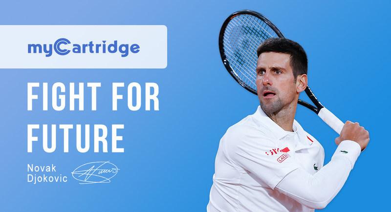 myCartridge announces Novak Djokovic as brand ambassador