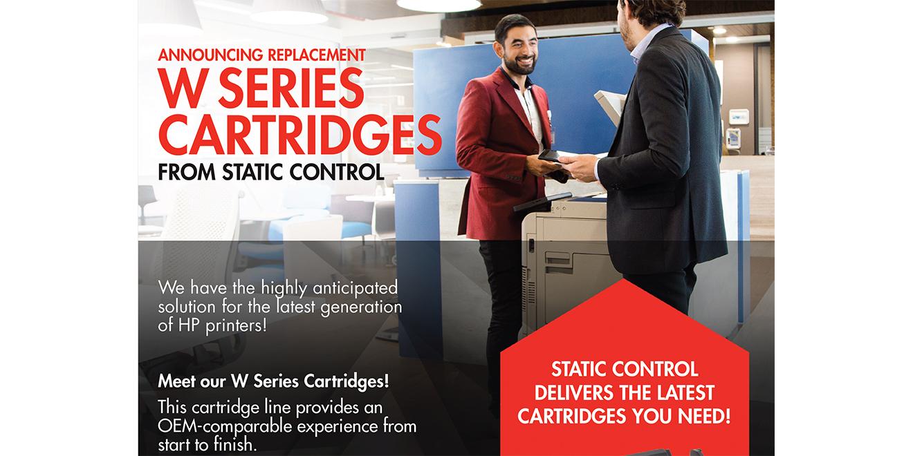 Static Control launches W series replacement cartridges