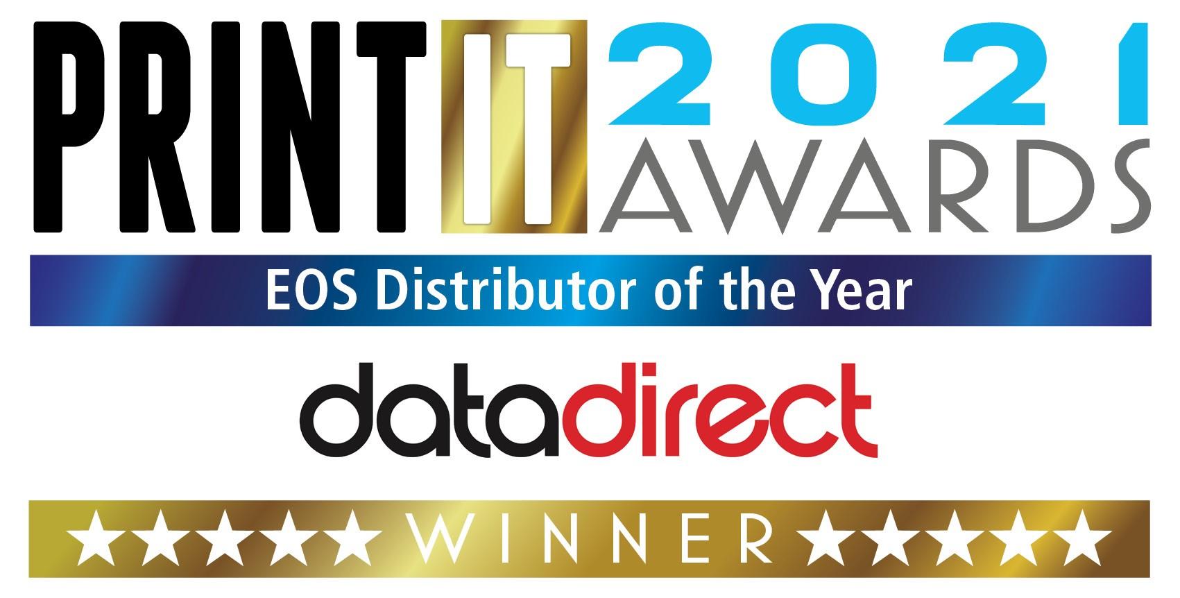 Data Direct wins EOS Distributor of the Year