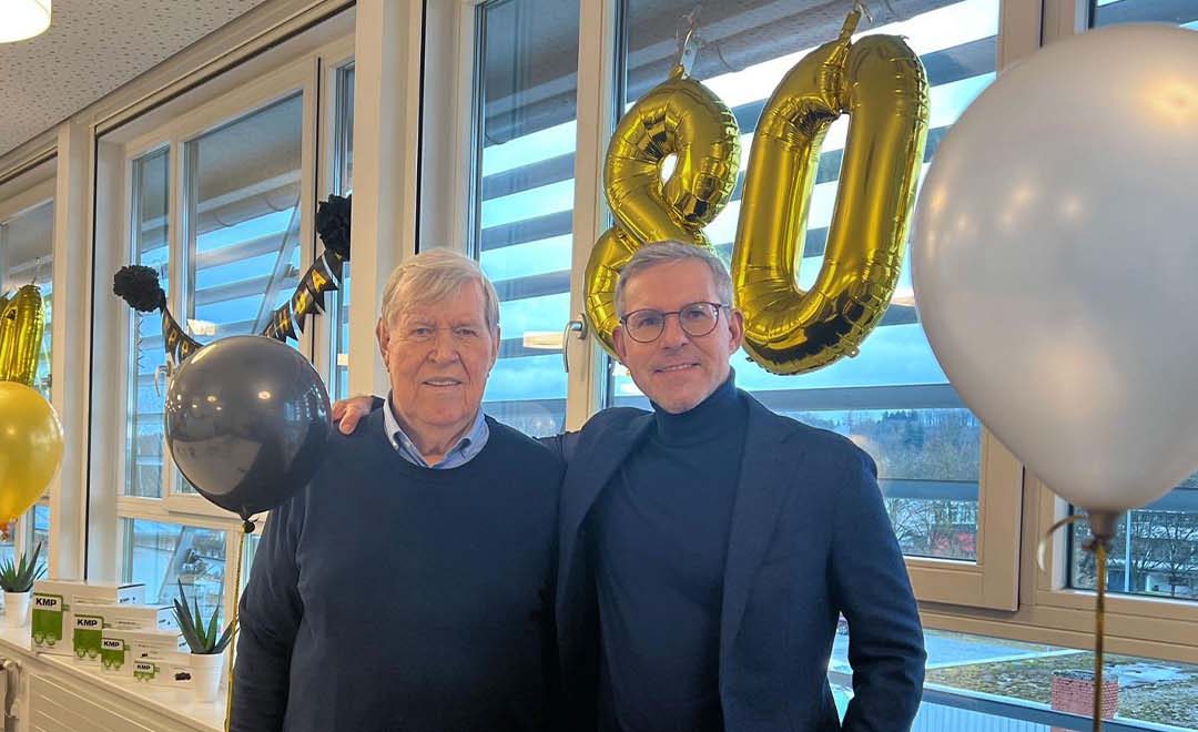 KMP founder Heinz Sieg celebrates 80th birthday