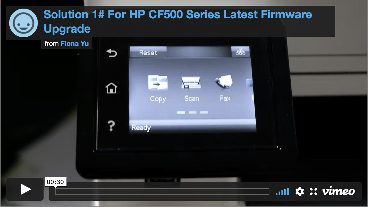 Zhono discusses latest firmware update by HP