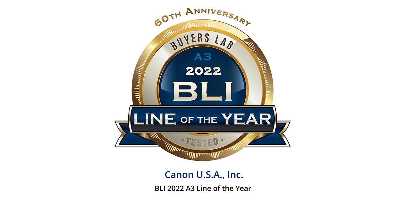 Canon earns two BLI 2022-24 awards