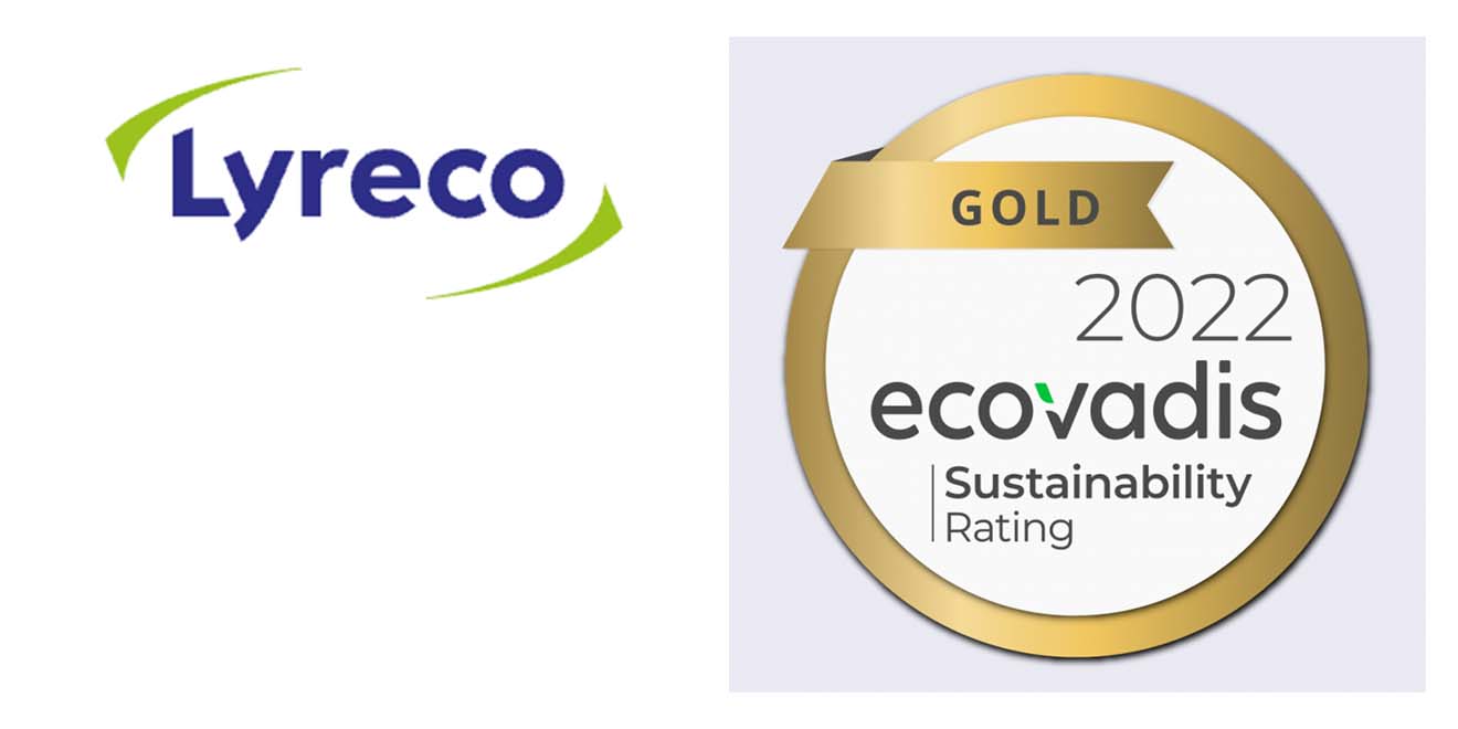 Lyreco maintains Ecovadis Gold