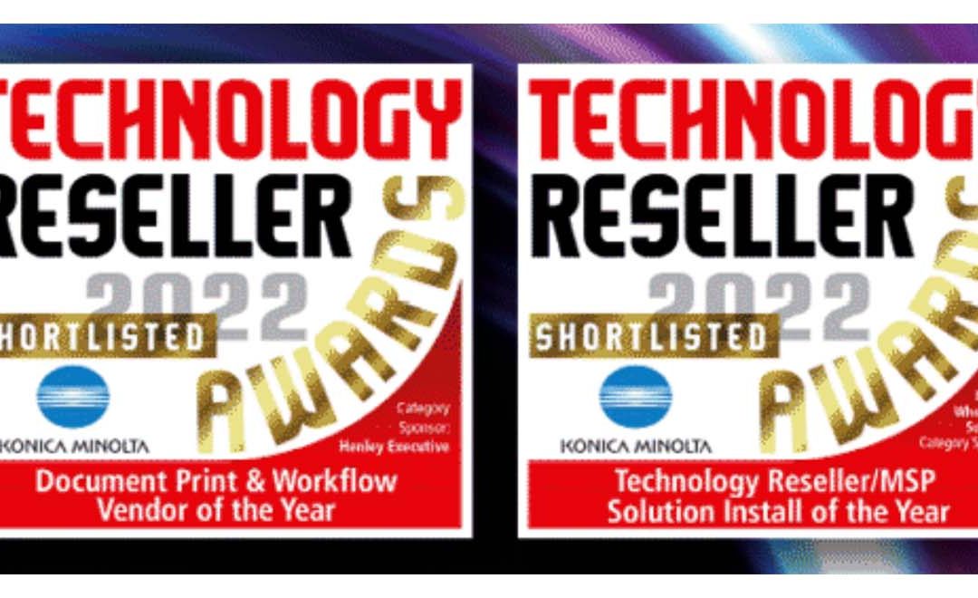 Konica Minolta shortlisted for two awards