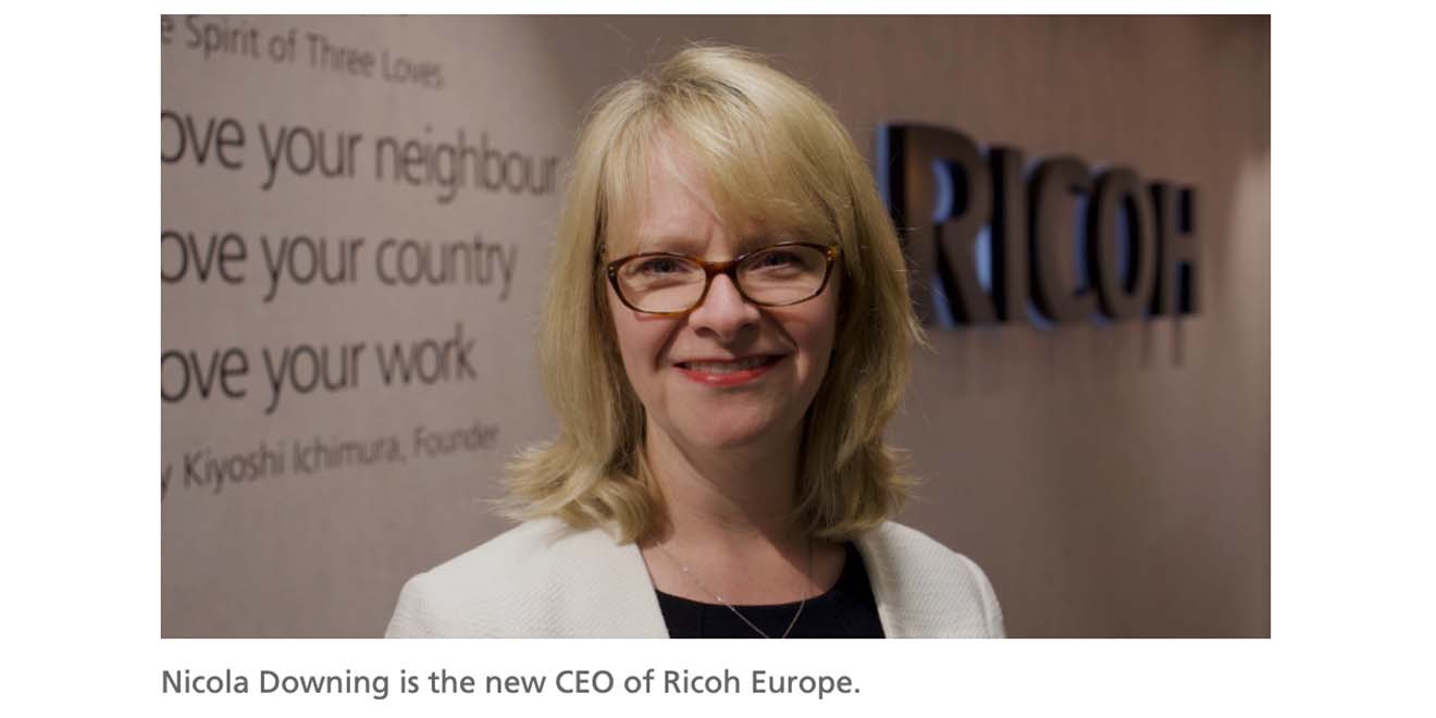 Ricoh Europe announces new CEO