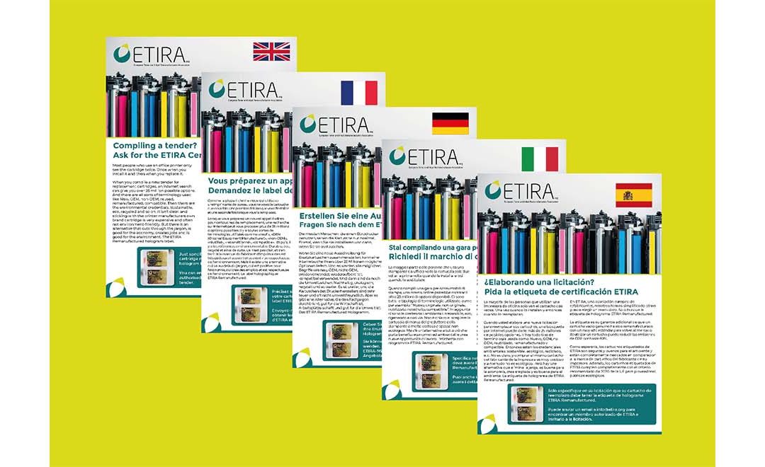 ETIRA offers brochures in 4 more languages