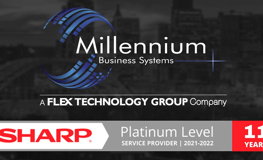 Millennium Business Systems recognised by Sharp