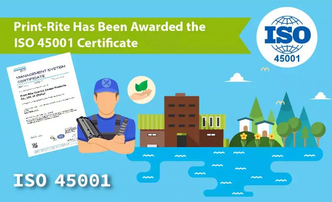 Print-Rite receives ISO 45001 certification