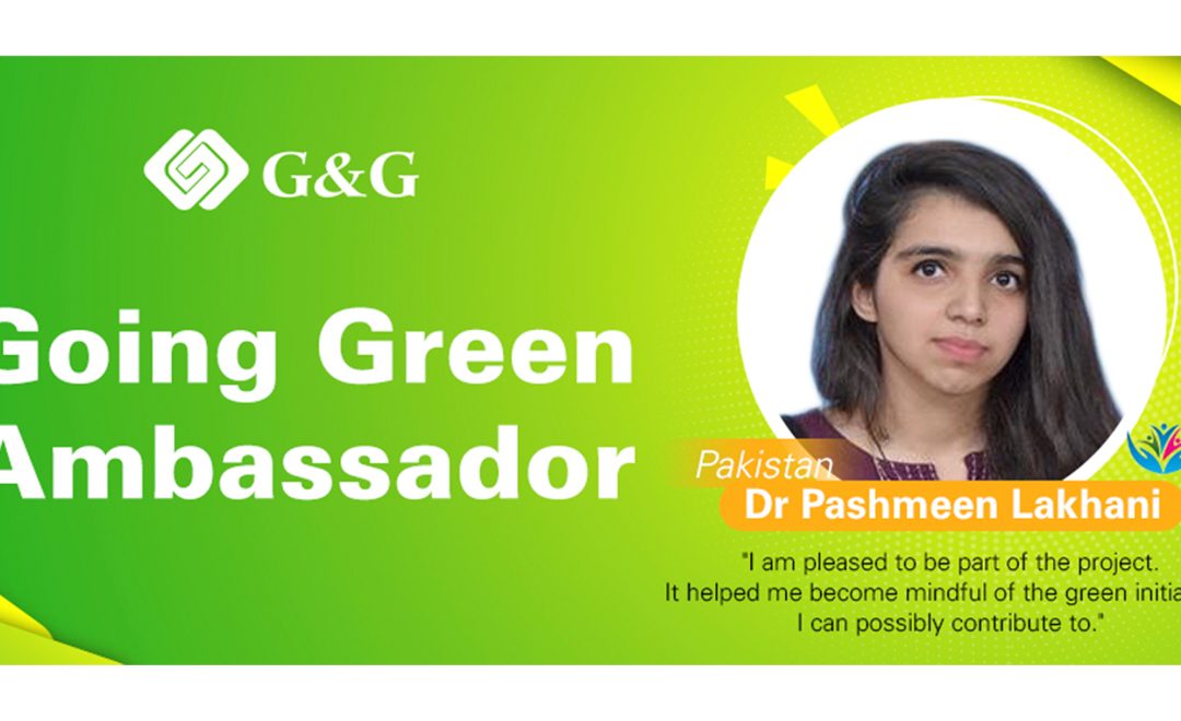 Second G&G “Going Green” Ambassador announced