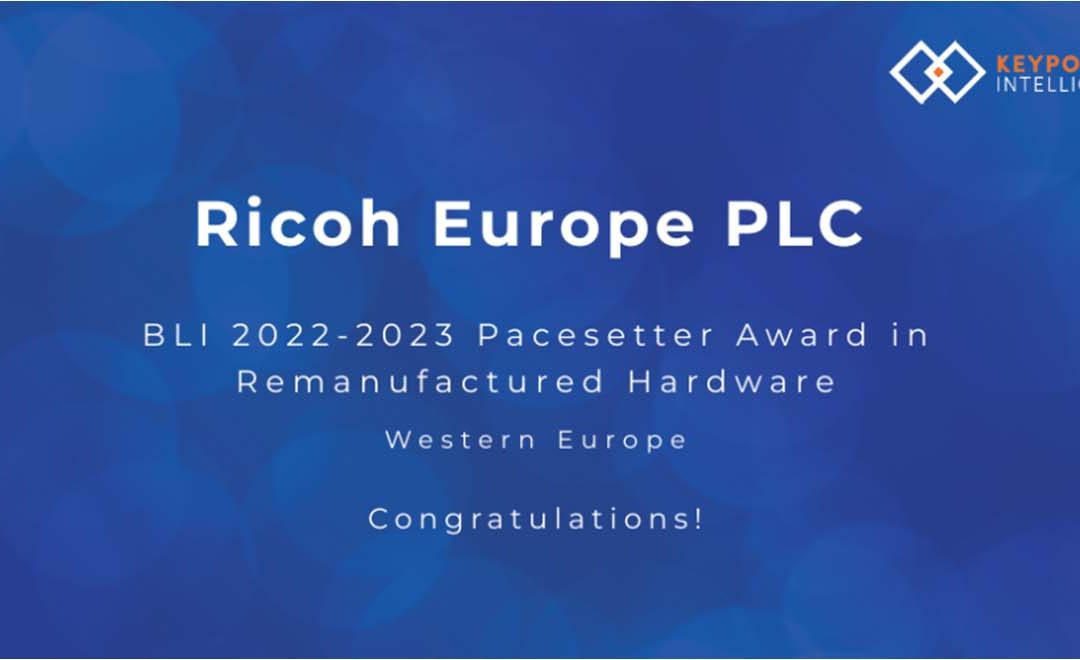 Ricoh Europe wins BLI Pacesetter award