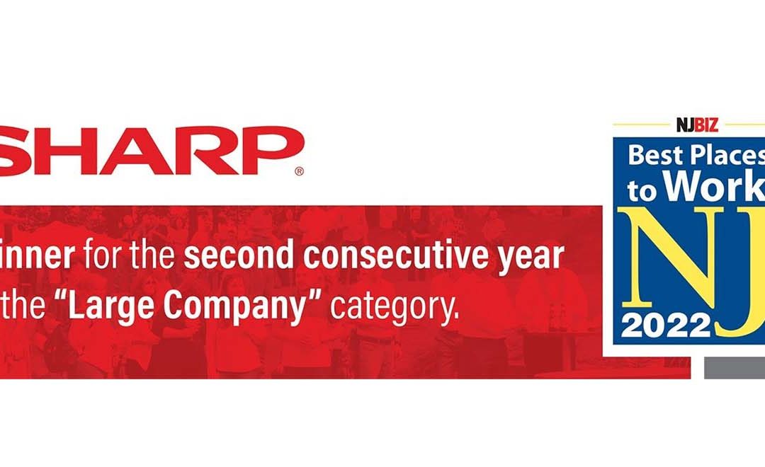 Sharp selected as ‘Best Place to Work’ by NJBIZ