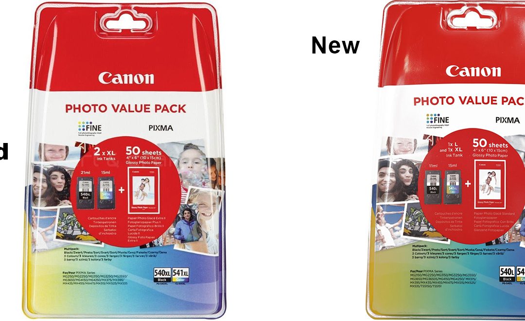 Canon reduces ink and ups the price