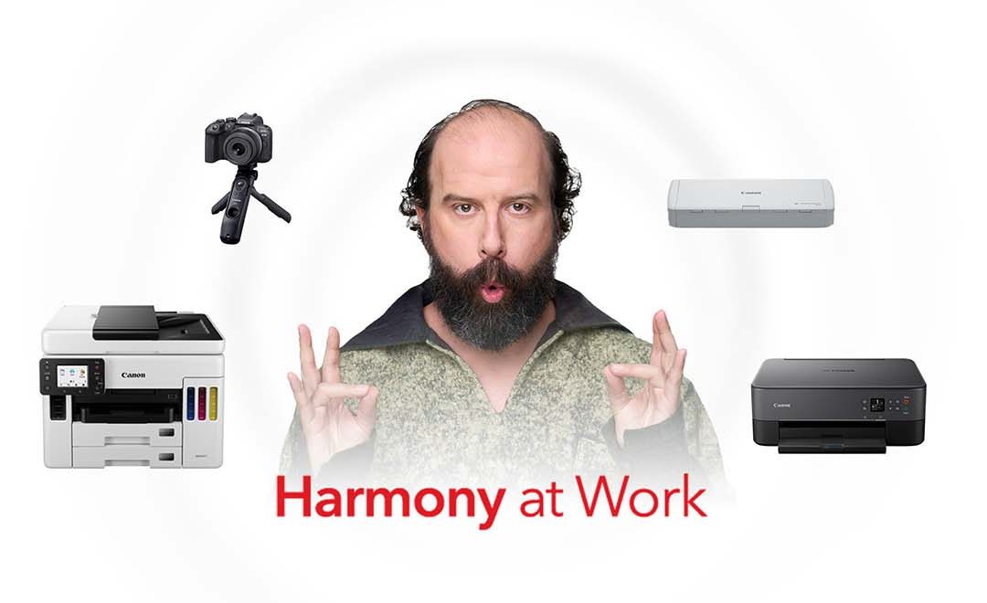 Canon launches “Harmony at Work” marketing campaign